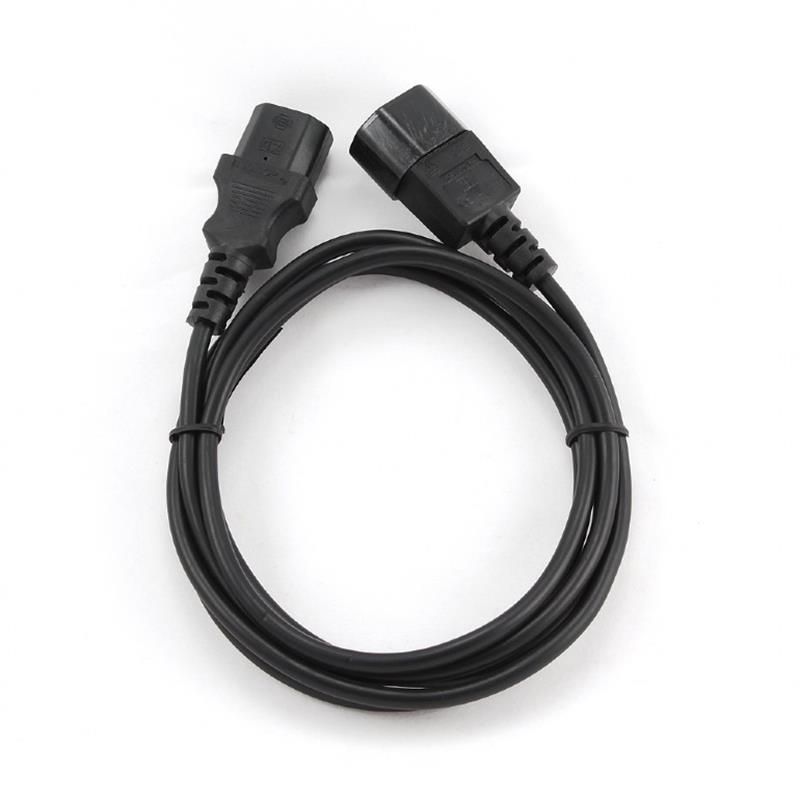Кабель силовой Cablexpert   (С13-С14),  3*0.5 мм кв., черный, 1.8 м (PC-189)