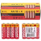 Батарейка Kodak Super Heavy Duty AA/R06 60шт/уп (30411708/B)