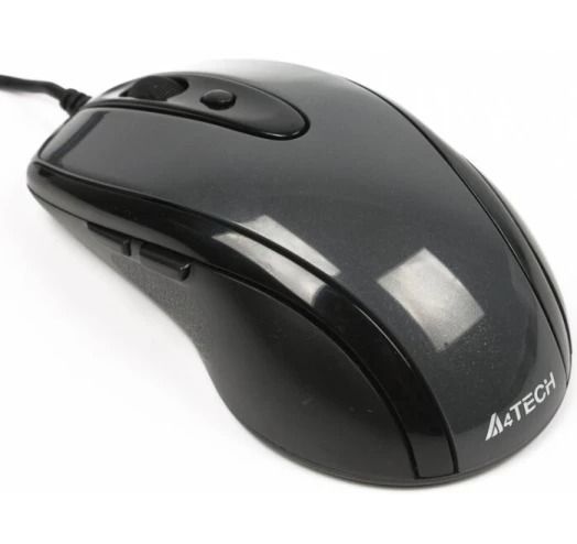 Мышь A4Tech N-708X Glossy Grey (N-708X (Glossy Grey))