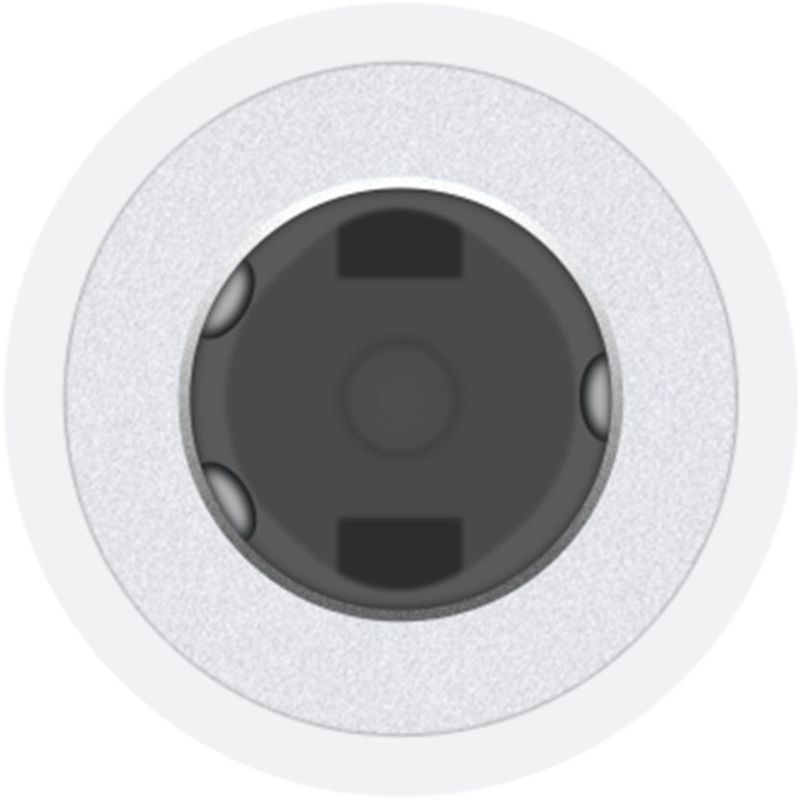 Адаптер Apple USB Type-C - 3.5 мм (M/F), 0.1 м, White (MW2Q3ZM/A)