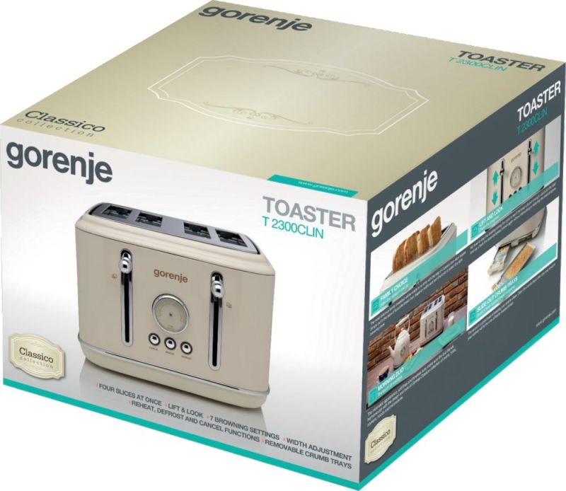 Тостер Gorenje (T2300CLIN)