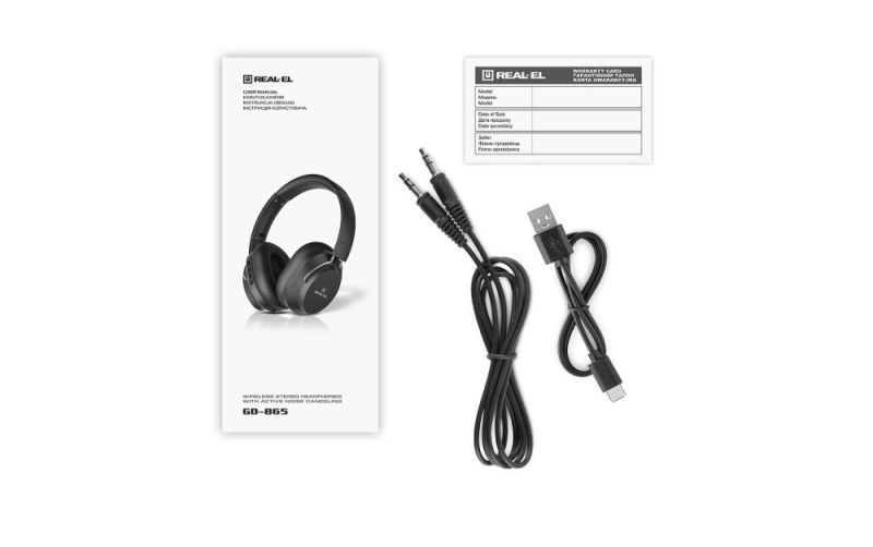 Bluetooth-гарнитура REAL-EL GD-865 Dark Green (EL124100057)