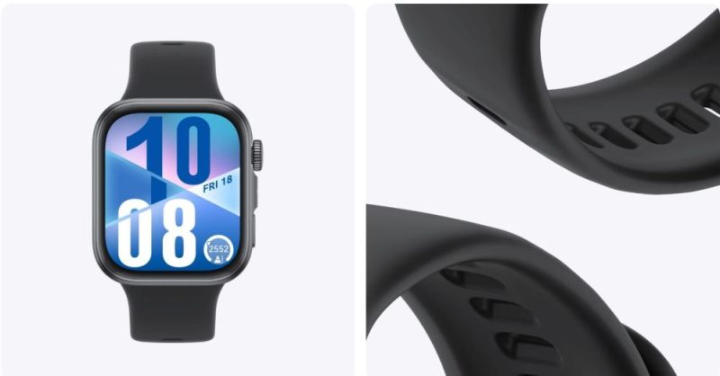 Смарт-годинник Huawei Watch Fit 4 Black (55020EWT)