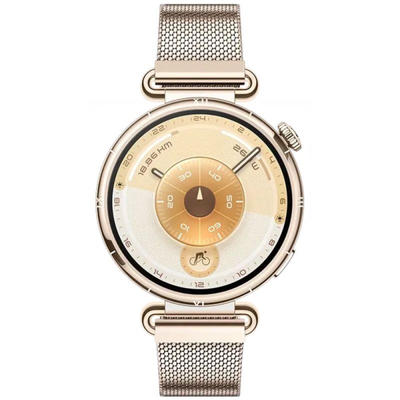Смарт-годинник Huawei Watch GT 6 41mm Gold with Gold Milanese Strap (55020FTP)