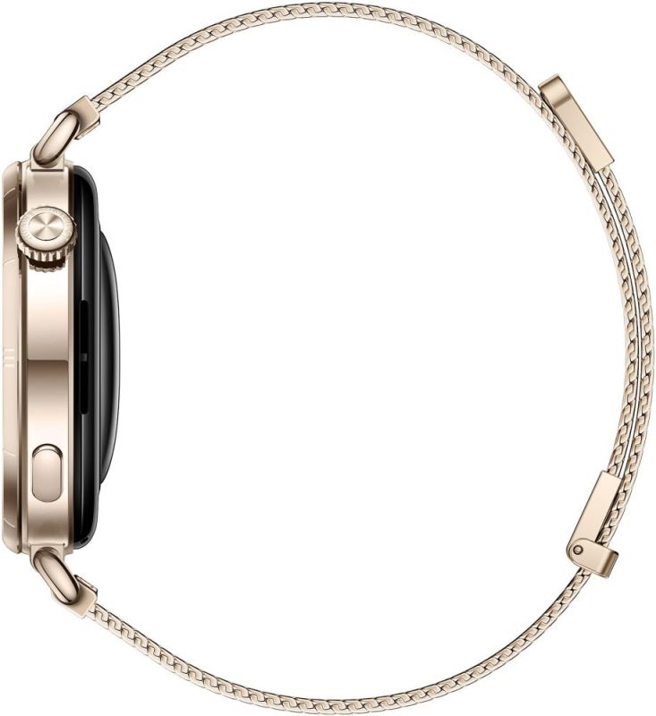 Смарт-годинник Huawei Watch GT 6 41mm Gold with Gold Milanese Strap (55020FTP)