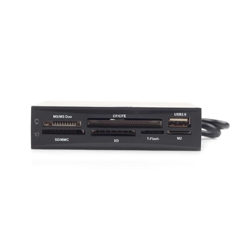 Картридер Gembird 3.5" Black (FDI2-ALLIN1-02-B)