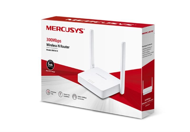 Бездротовий маршрутизатор Mercusys (MW301R)