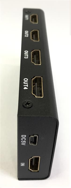 Разветвитель (сплиттер) Atcom HDMI 4 порта, поддержка UHD 4K (15190)
