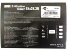 Разветвитель (сплиттер) Atcom HDMI 4 порта, поддержка UHD 4K (15190)