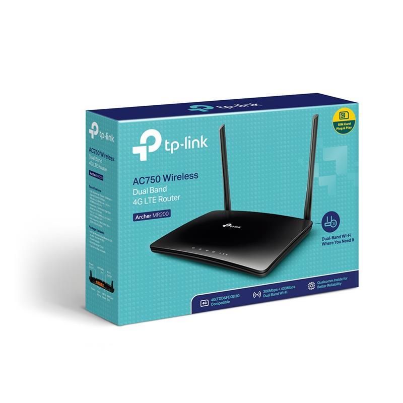 Беспроводной маршрутизатор TP-LINK Archer MR200 (ARCHER MR200)