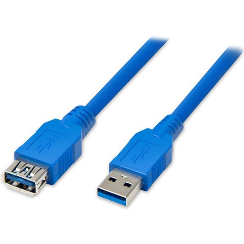 Кабель Atcom USB - USB V 3.0 (M/F), удлинитель, 3.0 м, blue (6149)