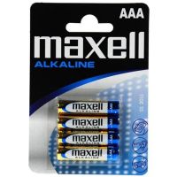 Батарейка Maxell AAA/LR03 BL 4шт (HQ-2972/4902580164010)