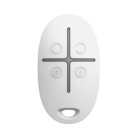 Брелок з тривожною кнопкою Ajax SpaceControl White (38166.04.WH1) (6267.04.WH1)