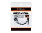 Аудіо-кабель REAL-EL Audio Pro 3.5 мм - 3.5 мм (M/F), 1 м, чорний (EL123500041)