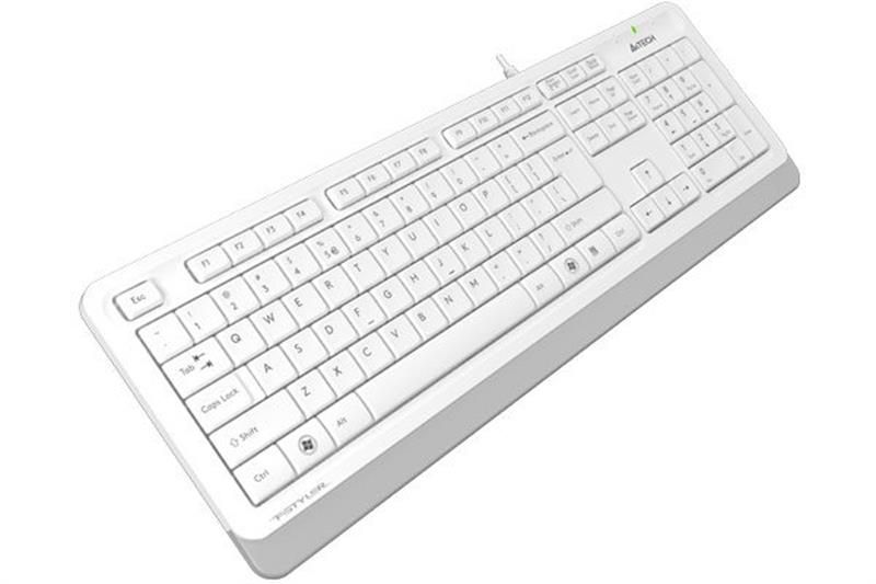 Клавіатура A4Tech FK10 Ukr White (FK10 (White))