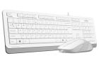 Комплект (клавиатура, мышь) A4Tech F1010 White (F1010 (White))