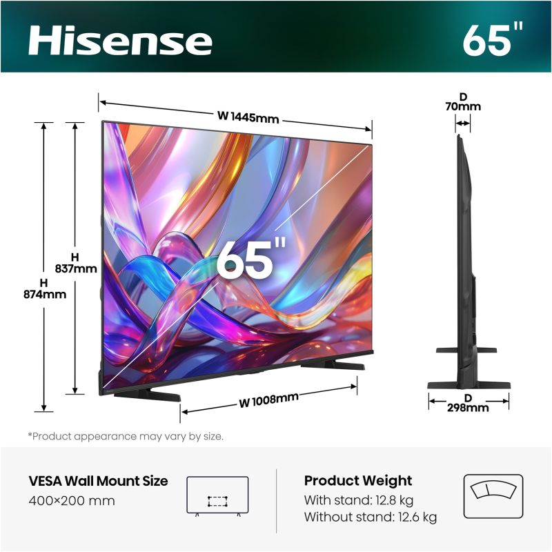 Телевізор Hisense (65E7S)