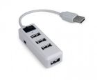 USB-хаб Gembird 4 ports White (UHB-U2P4-21)