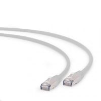 Патч-корд S/FTP Cablexpert литой, 50u "штекер с защелкой, 0.5м, серый (PP6A-LSZHCU-0.5M)