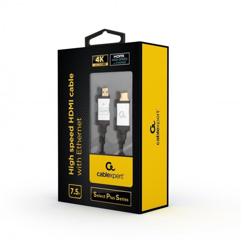 Кабель Cablexpert HDMI - HDMI v.1.4, 7.5м (CCB-HDMIL-7.5M)