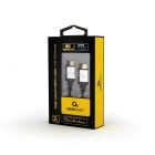 Кабель Cablexpert HDMI - HDMI V 2.0 (M/M), 2 м, черный/серый коробка (CCB-HDMIL-2M)