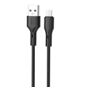 Кабель XO NB230-AC USB - USB Type-C (M/M), 1 м, Black (6920680833443)