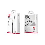 Кабель XO NB188 USB - micro-USB, (M/M), 2.4A 1 м Gray (6920680879717)