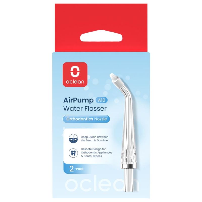 Насадка для ирригатора Oclean Nozzle for A10-Orthodontics 2 шт (6970810556131)
