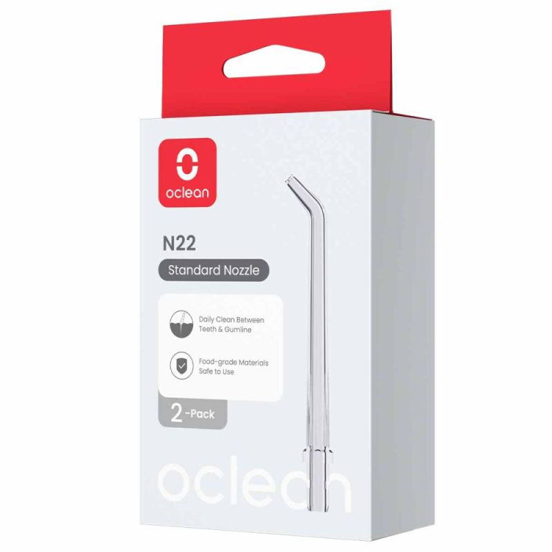 Насадка для ирригатора Oclean Nozzle Standard N22 для W10 Lite 2 шт (6970810557565)