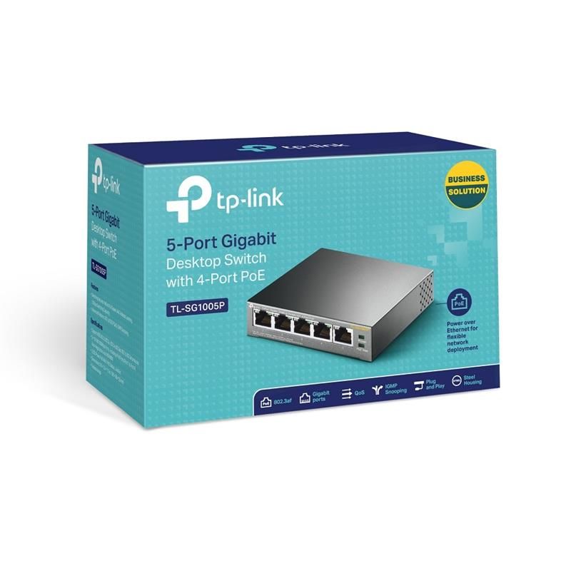 Комутатор TP-Link (TL-SG1005P)
