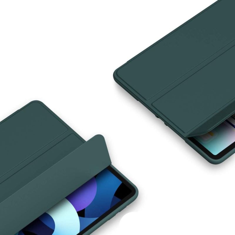 Чeхол-книжка BeCover Tri Fold Soft TPU Silicone для Apple iPad Air (4/5) 2020/2022 10.9" Dark Green (711130)