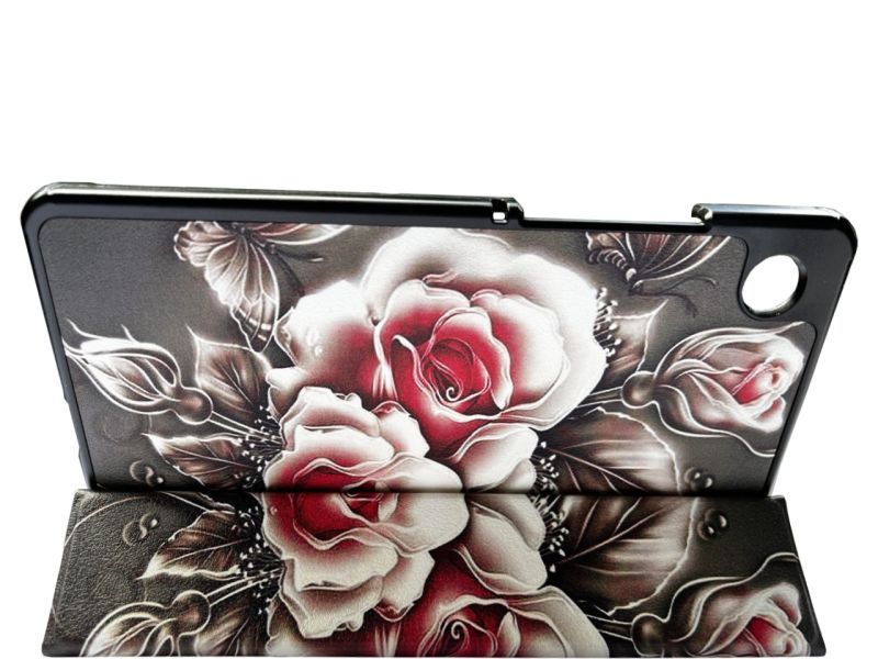 Чeхол BeCover Smart Case для Samsung Galaxy Tab A9 SM-X115 8.7" Black Rose (711266)