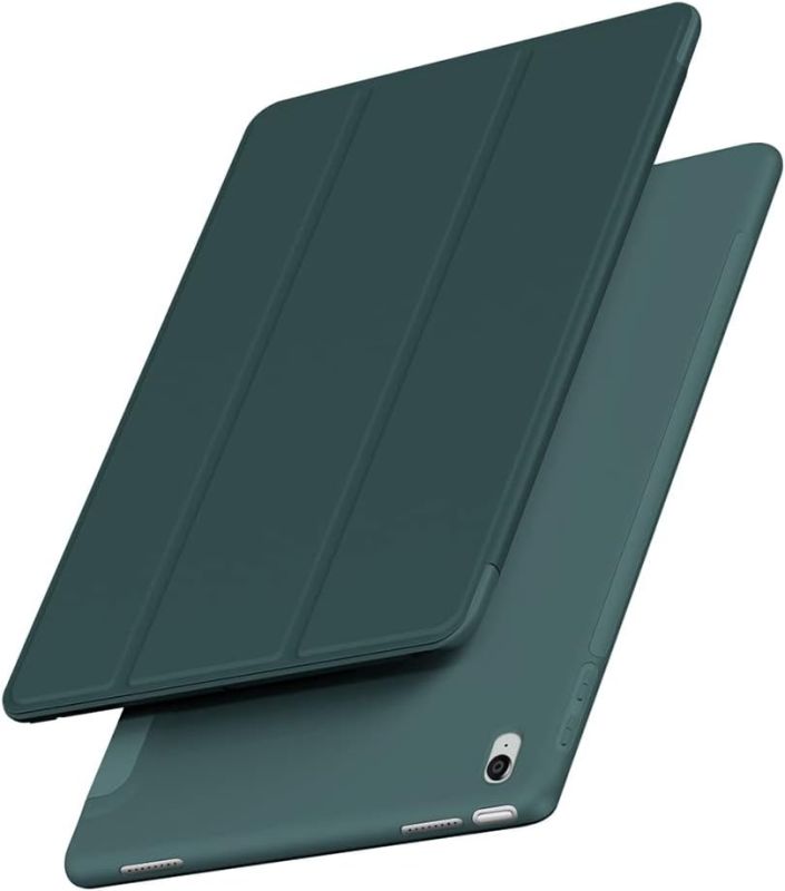 Чeхол BeCover Tri Fold Soft TPU Silicone для Apple iPad Air 11" M2 2024 Dark Green (711406)