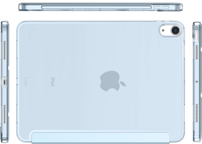 Чeхол BeCover Tri Fold Hard для Apple iPad Air 11" M2 2024 Light Blue (711415)