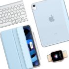 Чeхол BeCover Tri Fold Hard для Apple iPad Air 11" M2 2024 Light Blue (711415)