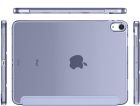 Чeхол BeCover Tri Fold Hard для Apple iPad Air 11" M2 2024 Purple (711417)