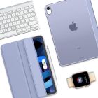 Чeхол BeCover Tri Fold Hard для Apple iPad Air 11" M2 2024 Purple (711417)