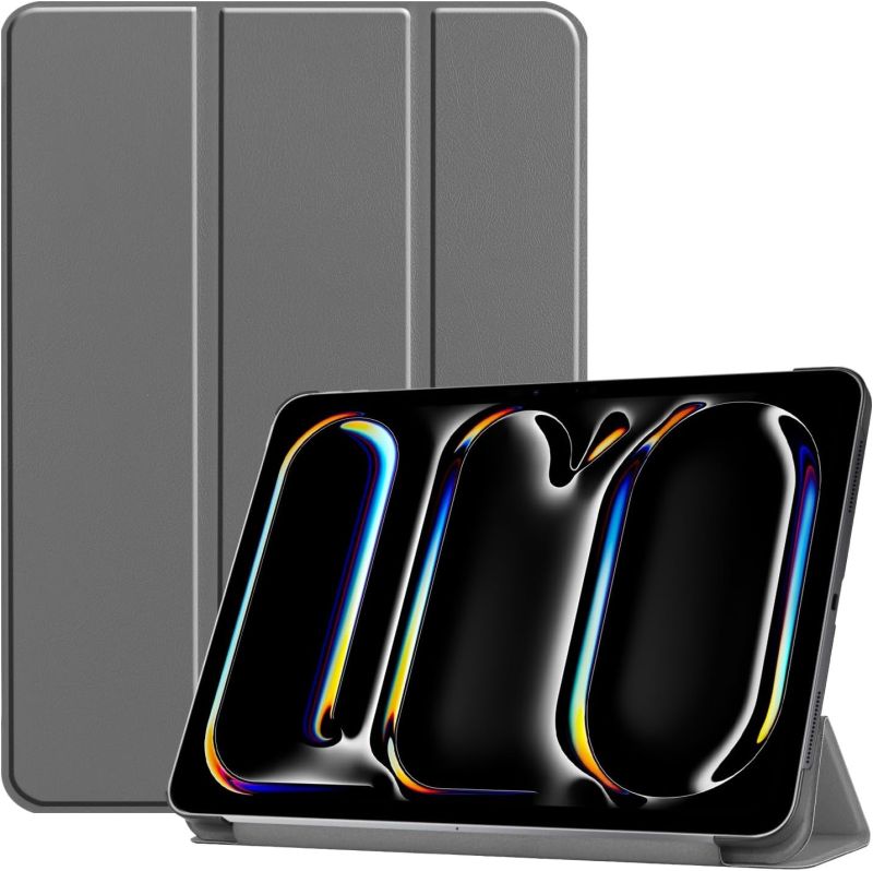 Чeхол-книжка BeCover Smart Case для Apple iPad Pro 11" M4 2024 Gray (711625)
