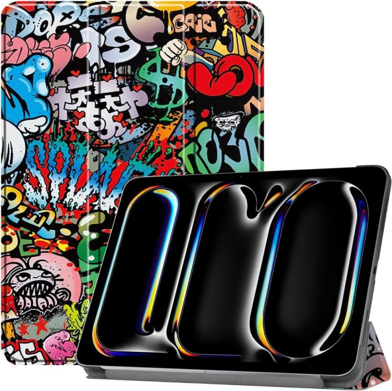 Чeхол-книжка BeCover Smart Case для Apple iPad Pro 11" M4 2024 Graffiti (711637)