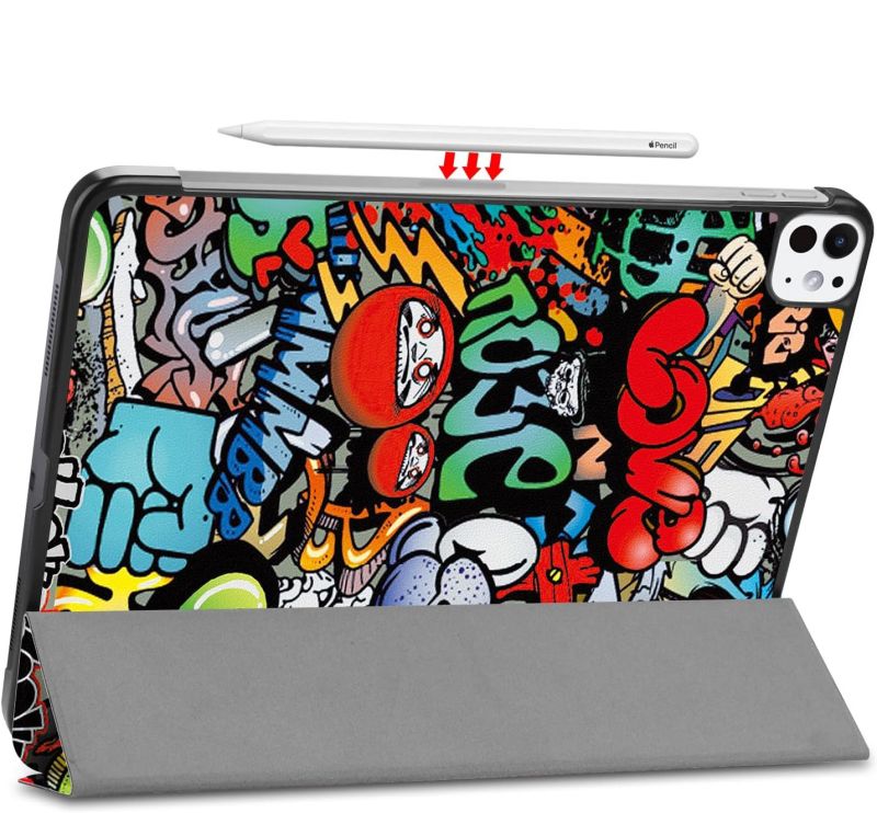 Чохол-книжка BeCover Smart Case для Apple iPad Pro 11" M4 2024 Graffiti (711637)