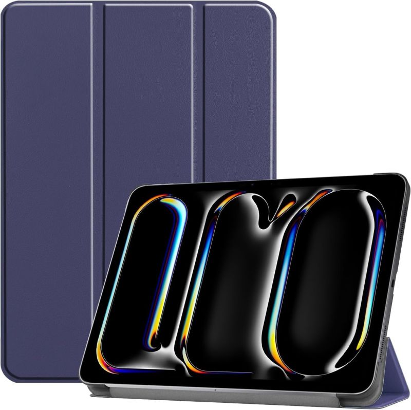 Чохол-книжка BeCover Smart Case для Apple iPad Pro 13" M4 2024 Deep Blue (711644)