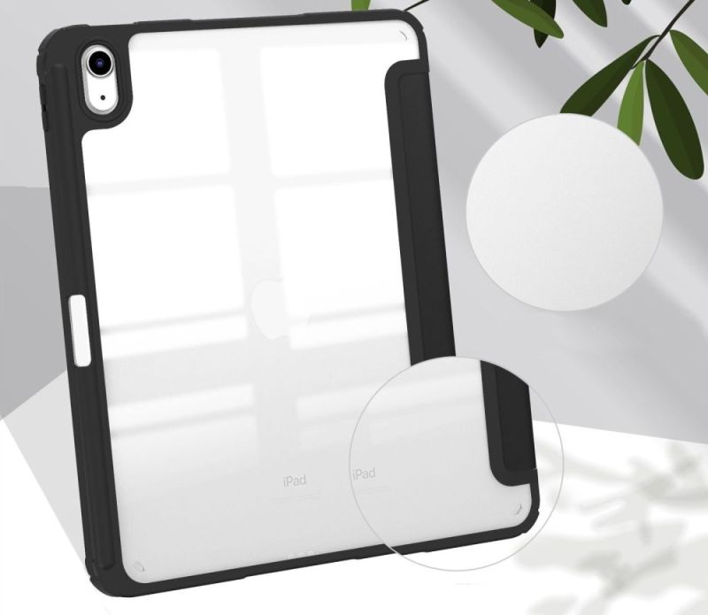 Чохол-книжка BeCover Soft Edge TPU з кріпленням Apple Pencil для Apple iPad Air (4/5) 2020/2022 10.9" Black (711696)