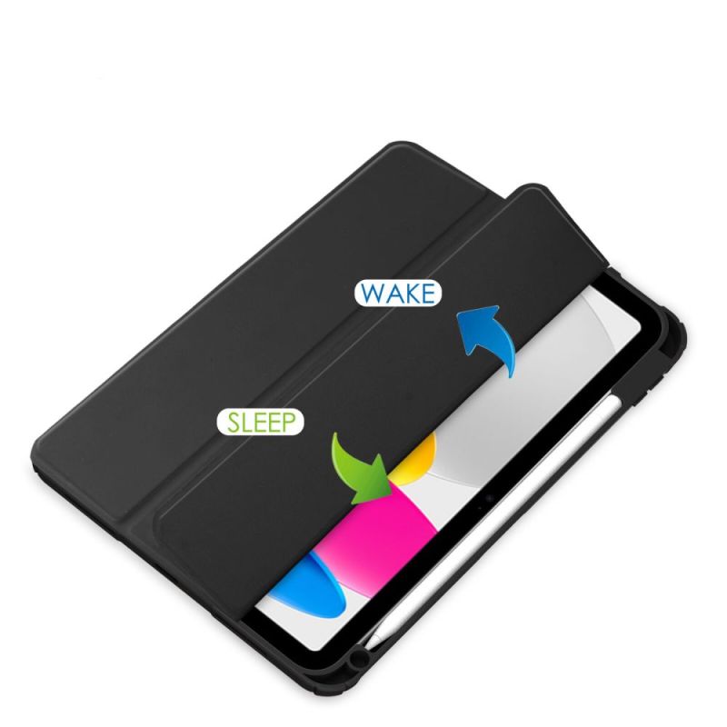 Чохол-книжка BeCover Soft Edge TPU з кріпленням Apple Pencil для Apple iPad Air (4/5) 2020/2022 10.9" Black (711696)