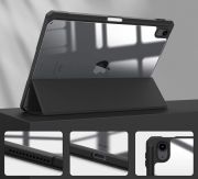 Чeхол-книжка BeCover Soft Edge TPU с креплением Apple Pencil для Apple iPad Air 11 M2 2024 11" Black (711702)