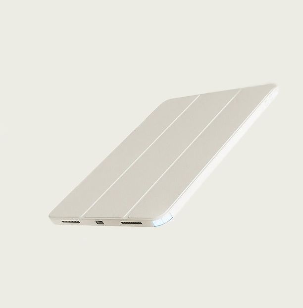 Чeхол-книжка BeCover Tri Fold Soft TPU Silicone для Apple iPad Pro 13" M4 2024 Beige (711751)