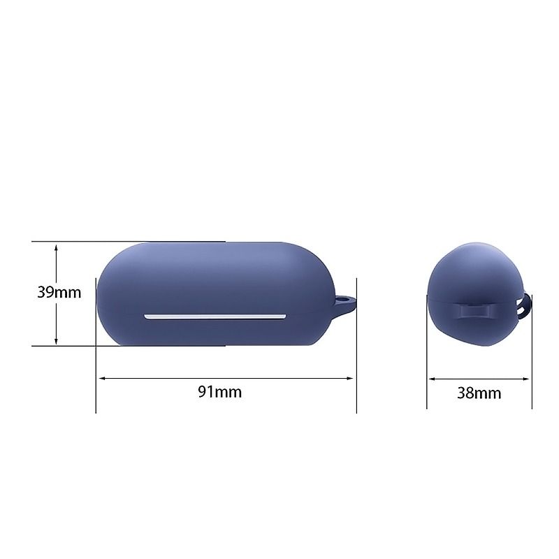Чохол для навушників BeCover Silicon для Sony WF-C500 Dark Blue (712021)