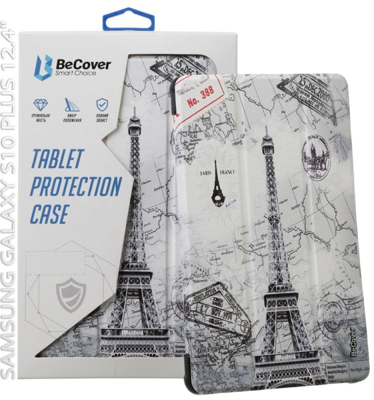 Чехол-книжка BeCover Smart Case для Samsung Galaxy Tab S10 Plus SM-X820/SM-X826 Paris (712246)