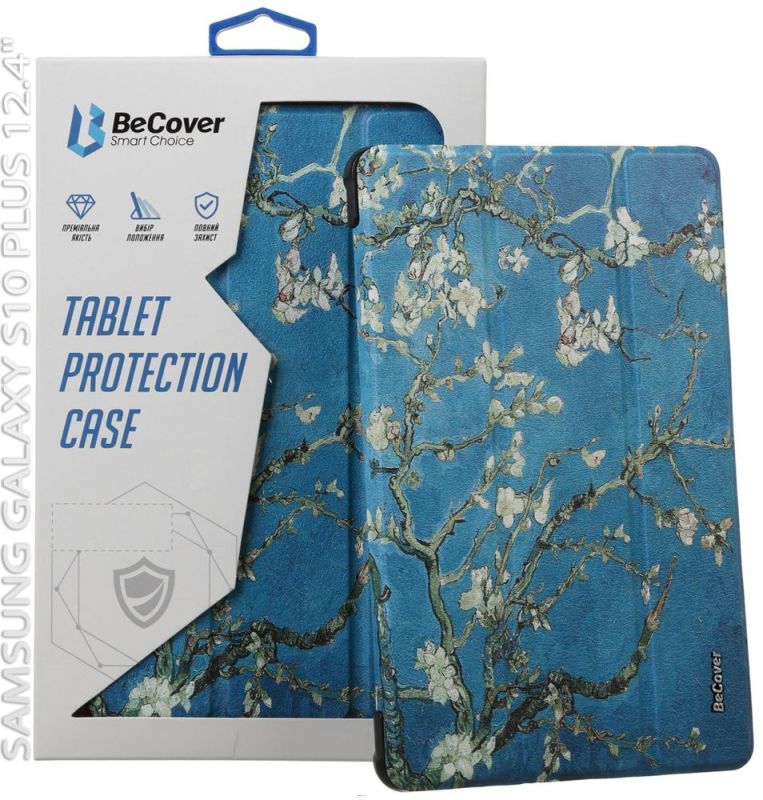 Чехол-книжка BeCover Smart Case для Samsung Galaxy Tab S10 Plus SM-X820/SM-X826 Spring (712249)