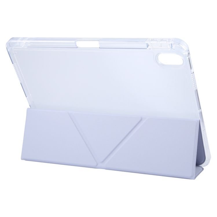 Чeхол-книжка BeCover Ultra Slim Origami Transparent с креплением Apple для Apple iPad Mini 6 2021 Purple (712933)