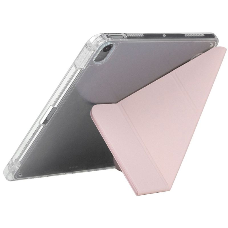 Чeхол-книжка BeCover Ultra Slim Origami Transparent с креплением Apple для Apple iPad Mini 7 2024 Pink (712936)